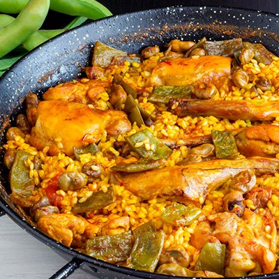 La Brasa paella